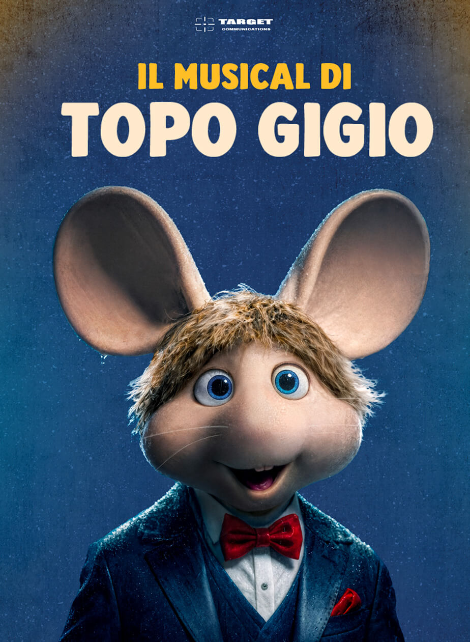 Locandina di La vera storia di Topo Gigio – Il musical – replica delle 17:30
